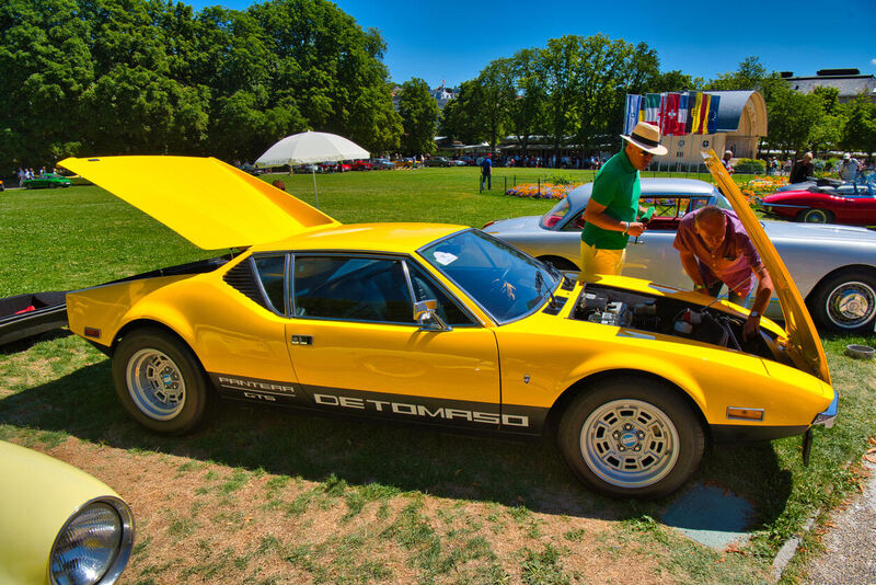 De Tomaso Pantera heeft zijn eigen territorium